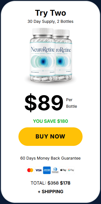 Buy NeuroRetine 1 Bottle